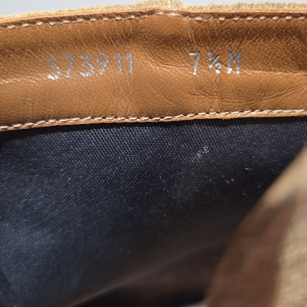 Women's Aquatalia Fuoco Suede Ankle Boots Champagne, Size 7.5M - Picture 16 of 16